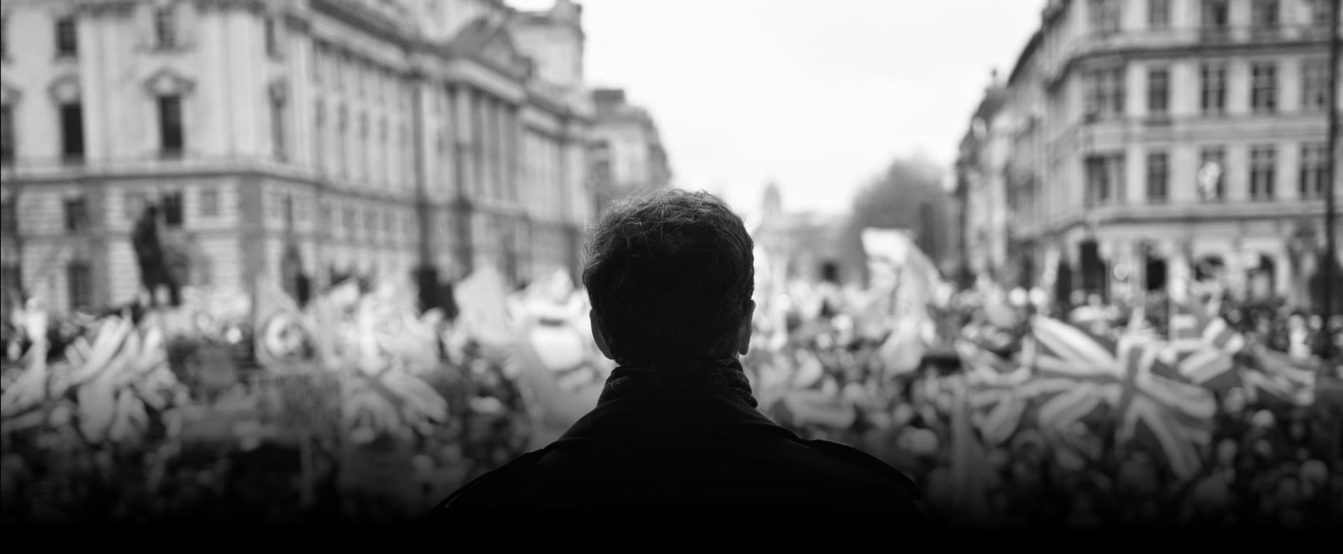 Gideon Falter leading the March Against Antisemitism. Image credit: Nathan Lilienfeld.